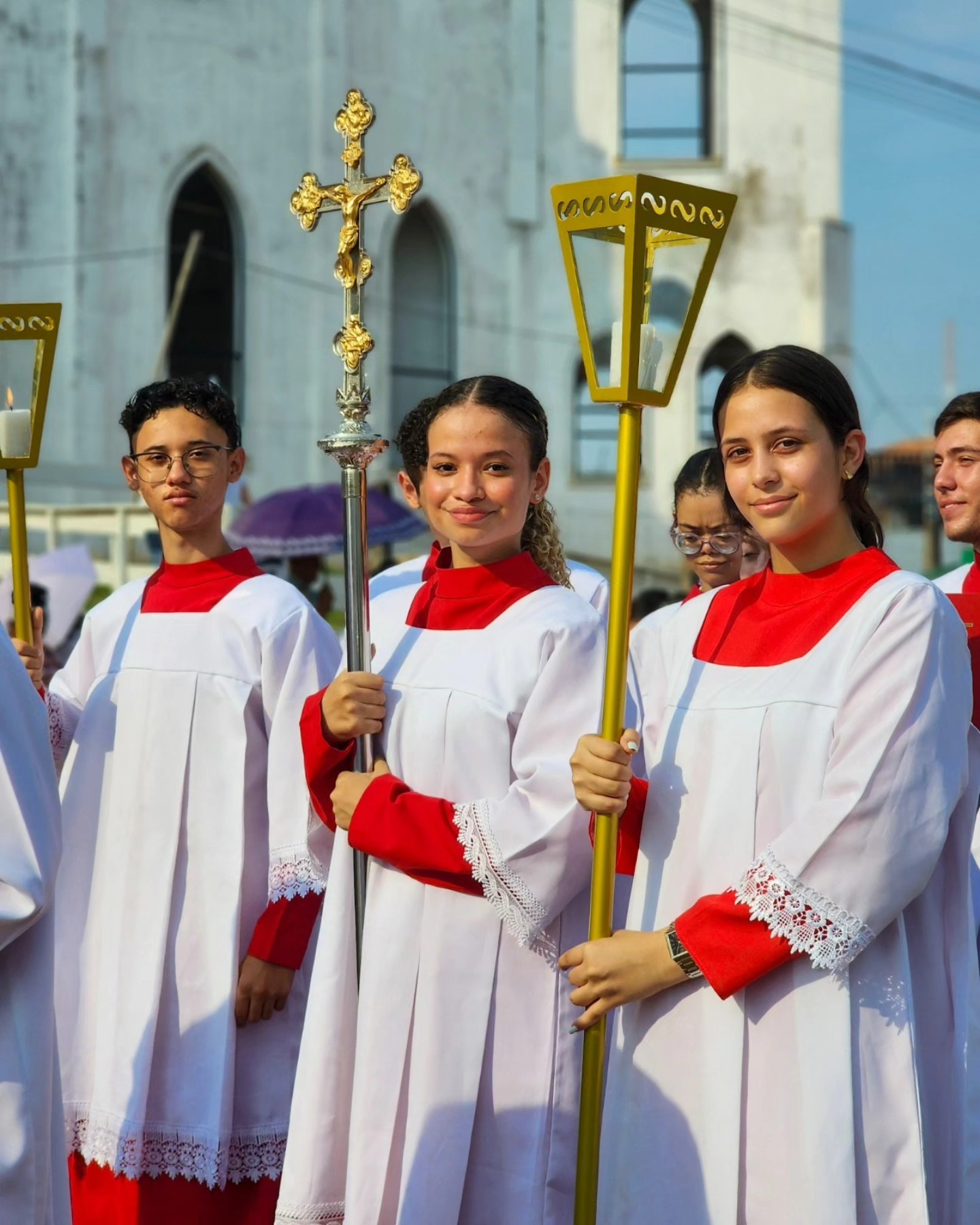 Celebração de Nossa Senhora Aparecida na Missão Rondônia