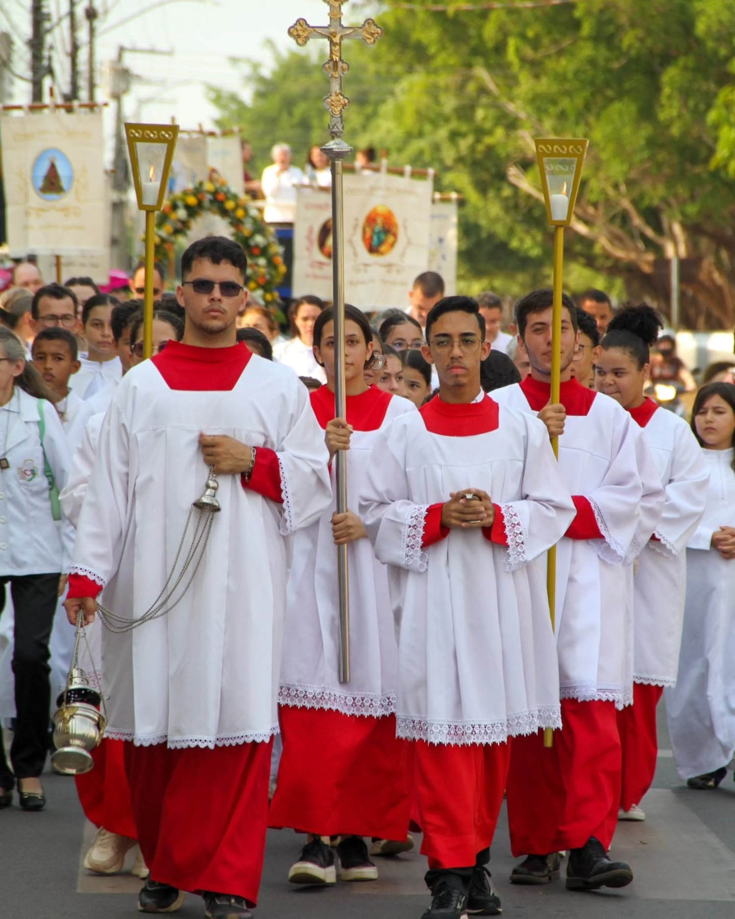 Celebração de Nossa Senhora Aparecida na Missão Rondônia