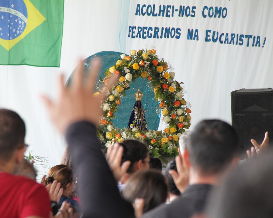 Celebração de Nossa Senhora Aparecida na Missão Rondônia