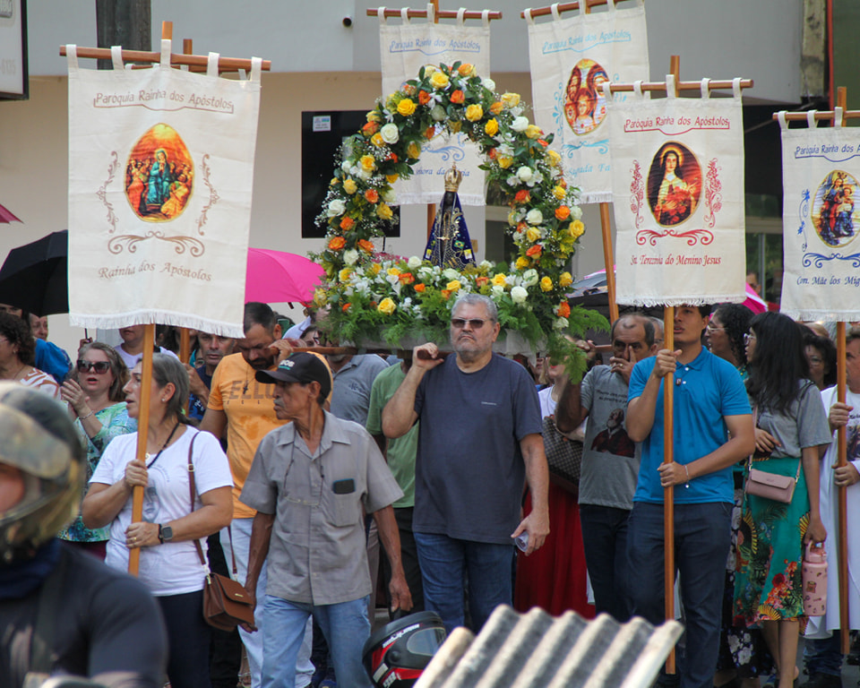Celebração de Nossa Senhora Aparecida na Missão Rondônia