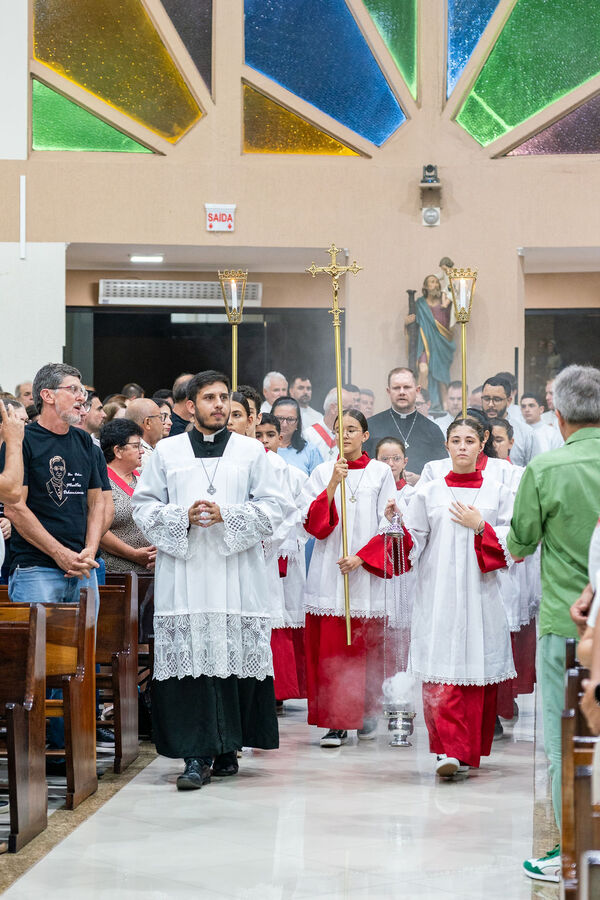 Profissão perpétua e Diaconado do Fr. Tiago Junior Waier