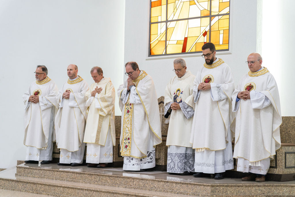 Profissão perpétua e Diaconado do Fr. Tiago Junior Waier
