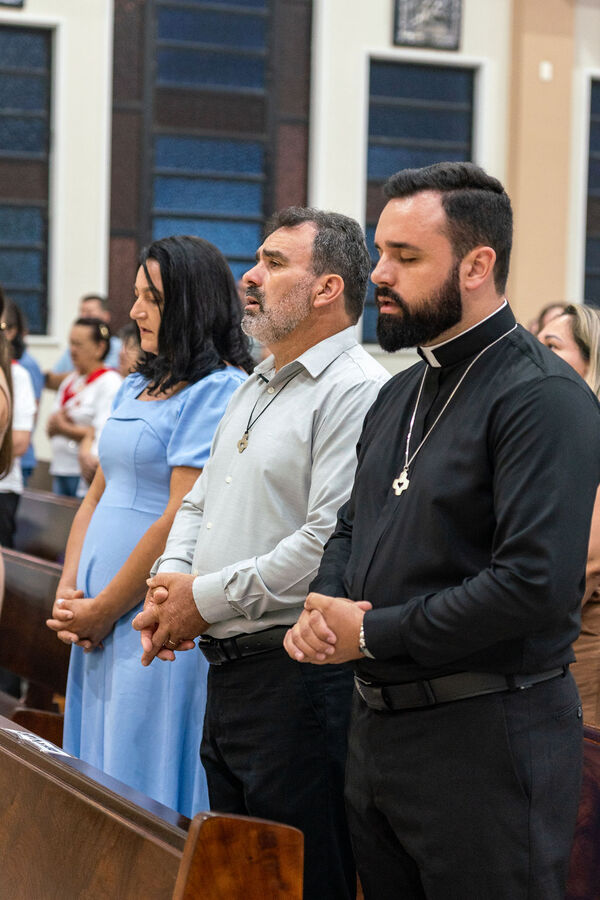 Profissão perpétua e Diaconado do Fr. Tiago Junior Waier