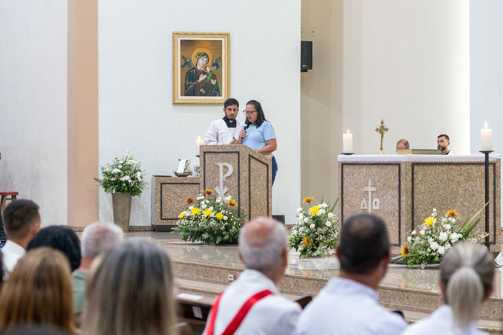 Profissão perpétua e Diaconado do Fr. Tiago Junior Waier