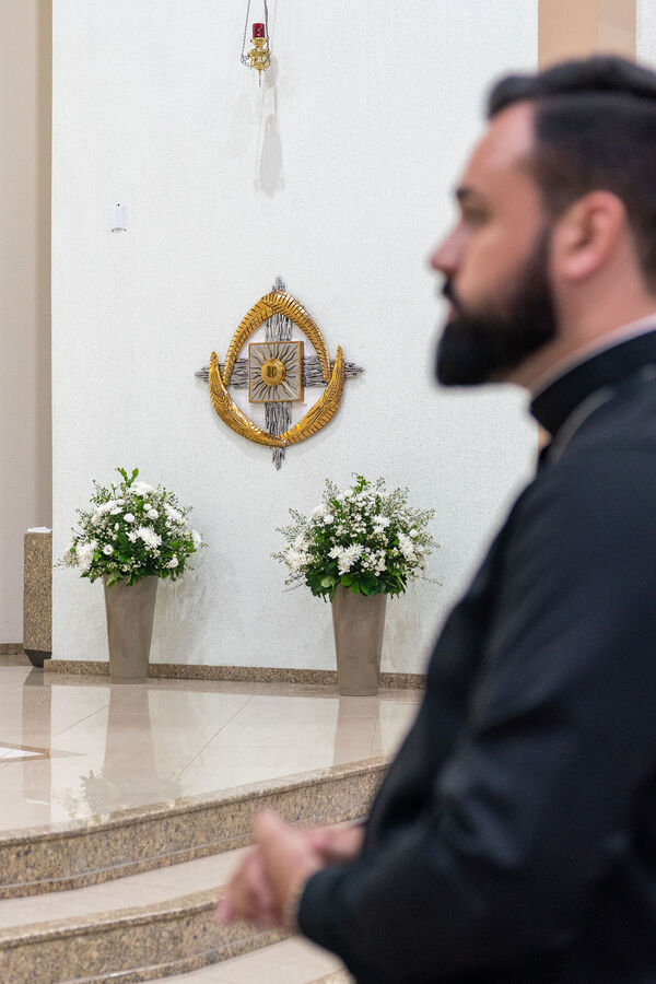 Profissão perpétua e Diaconado do Fr. Tiago Junior Waier