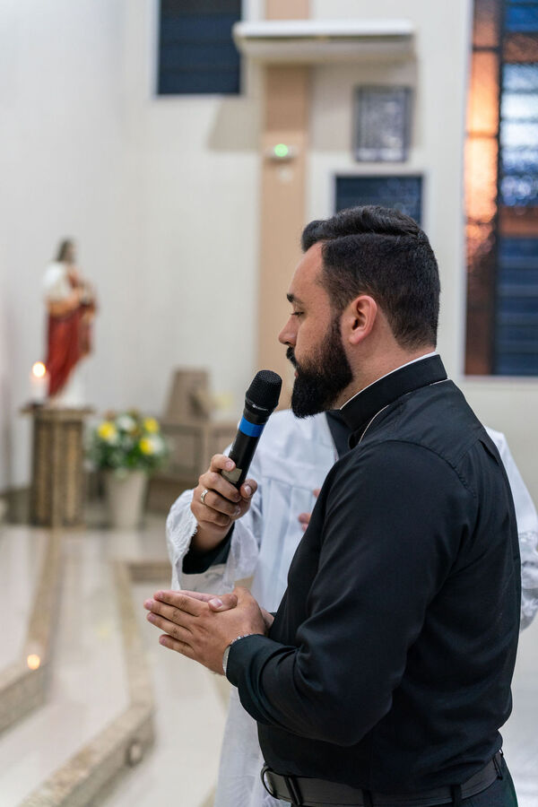 Profissão perpétua e Diaconado do Fr. Tiago Junior Waier