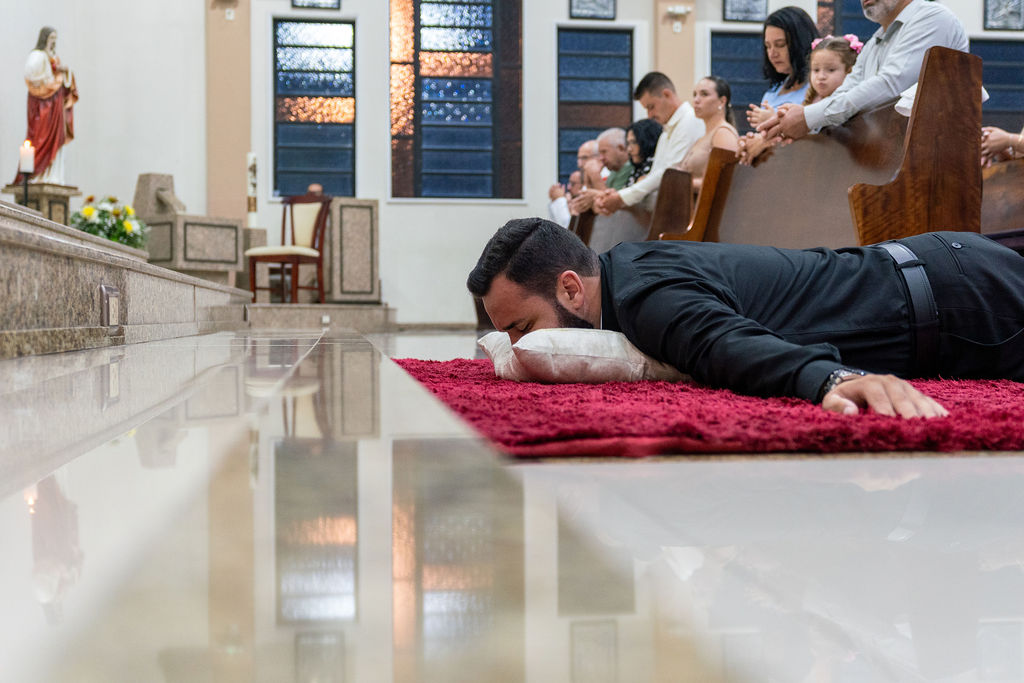 Profissão perpétua e Diaconado do Fr. Tiago Junior Waier