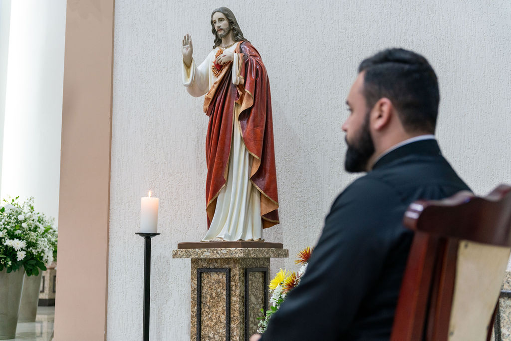 Profissão perpétua e Diaconado do Fr. Tiago Junior Waier