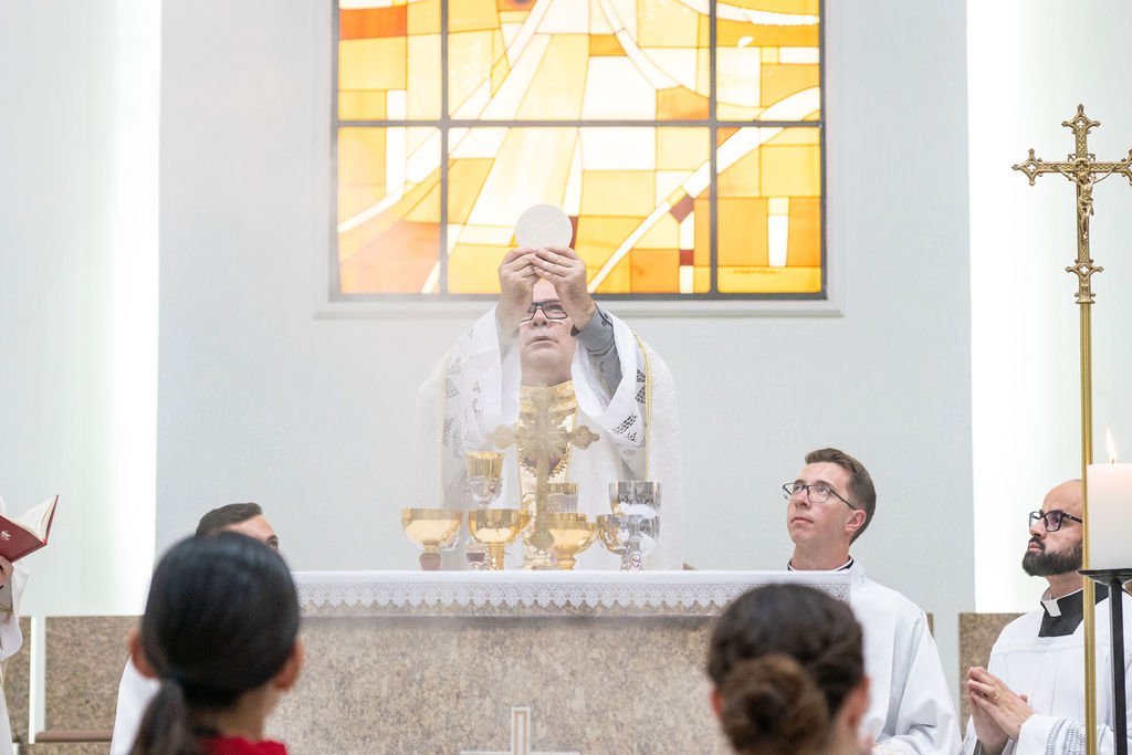 Profissão perpétua e Diaconado do Fr. Tiago Junior Waier