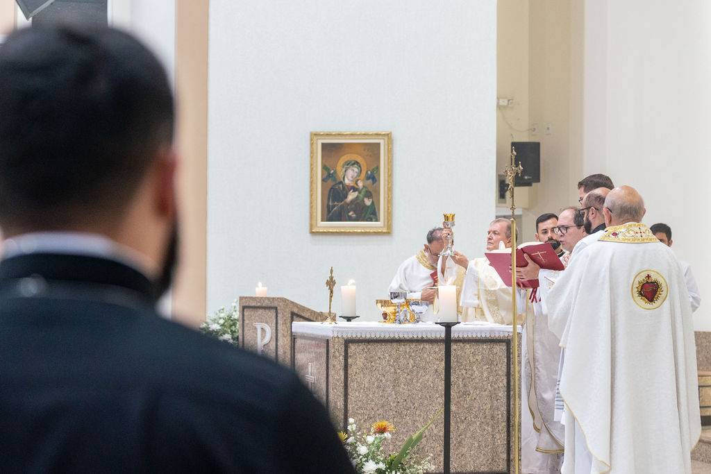 Profissão perpétua e Diaconado do Fr. Tiago Junior Waier