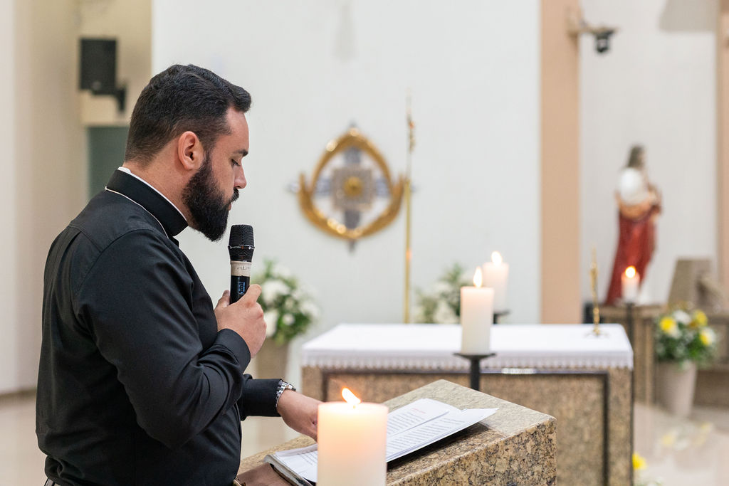 Profissão perpétua e Diaconado do Fr. Tiago Junior Waier