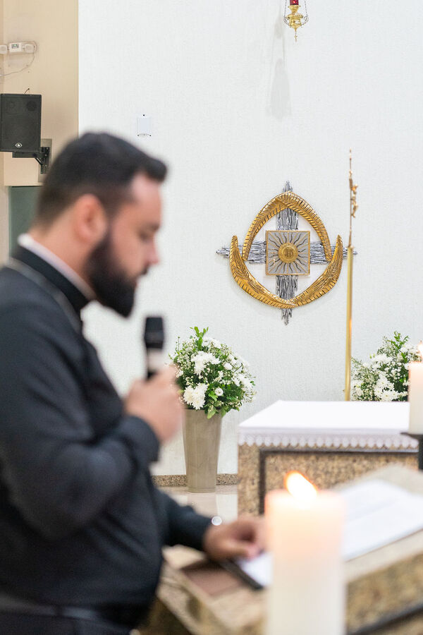 Profissão perpétua e Diaconado do Fr. Tiago Junior Waier