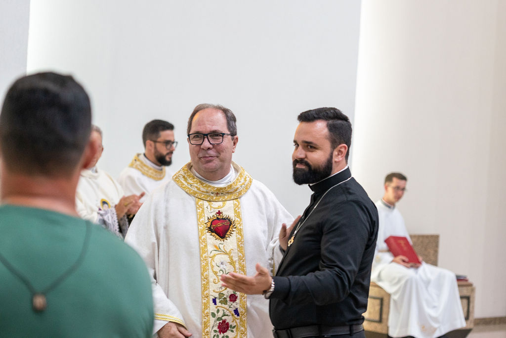 Profissão perpétua e Diaconado do Fr. Tiago Junior Waier