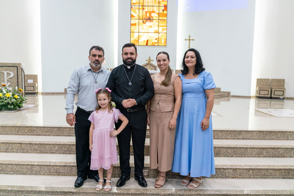 Profissão perpétua e Diaconado do Fr. Tiago Junior Waier