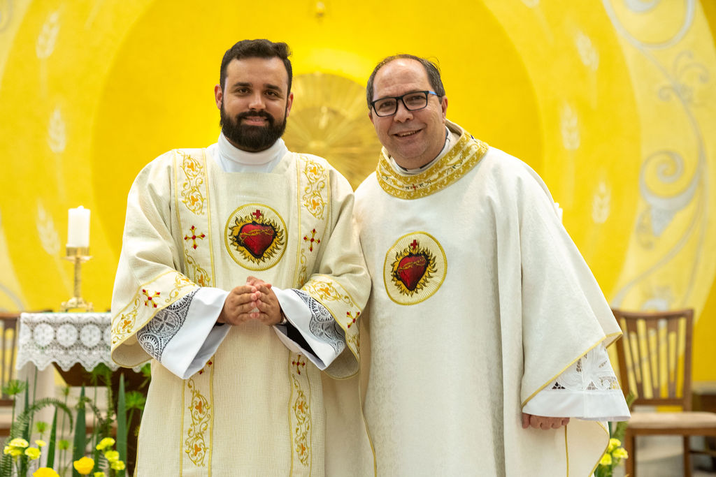 Profissão perpétua e Diaconado do Fr. Tiago Junior Waier