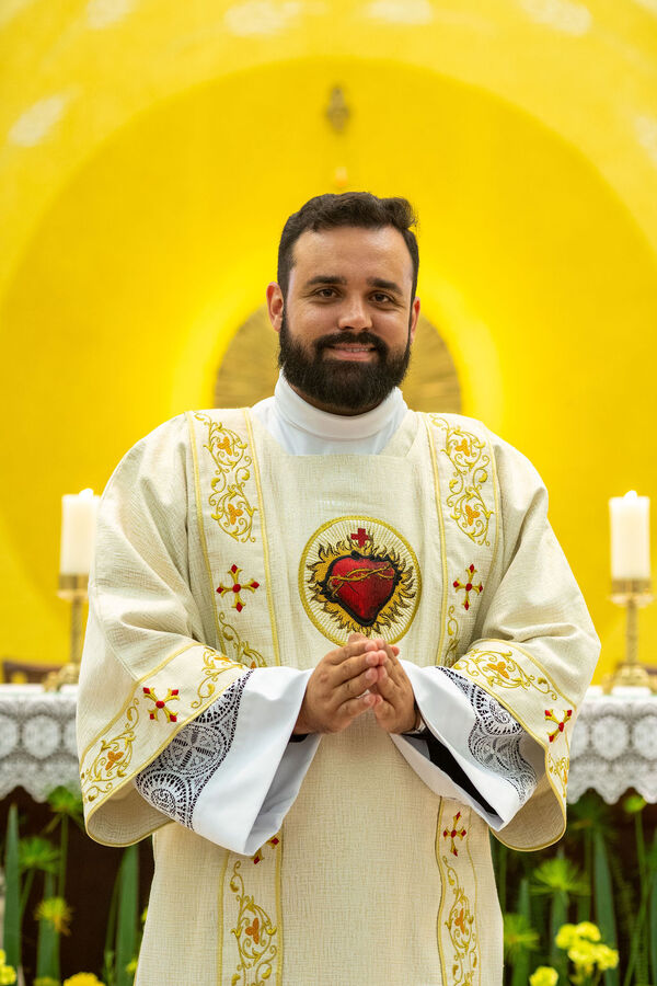 Profissão perpétua e Diaconado do Fr. Tiago Junior Waier