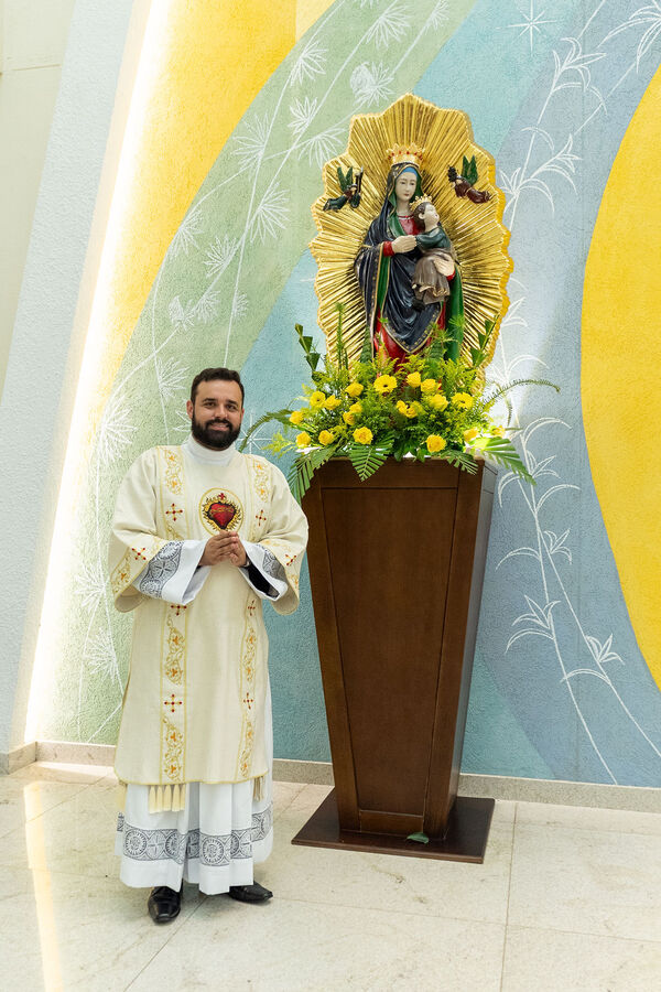 Profissão perpétua e Diaconado do Fr. Tiago Junior Waier