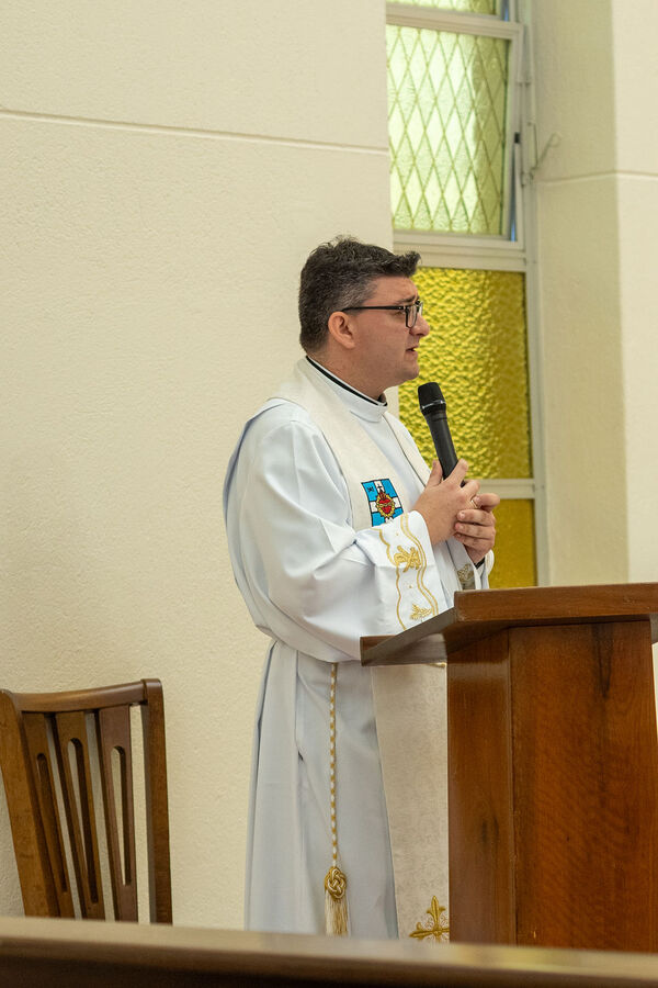 Profissão perpétua e Diaconado do Fr. Tiago Junior Waier