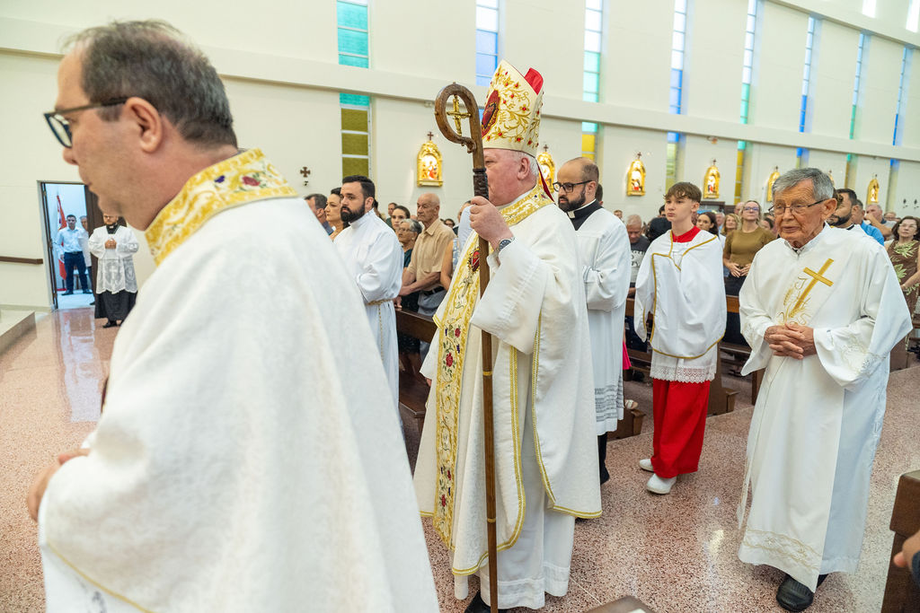 Profissão perpétua e Diaconado do Fr. Tiago Junior Waier