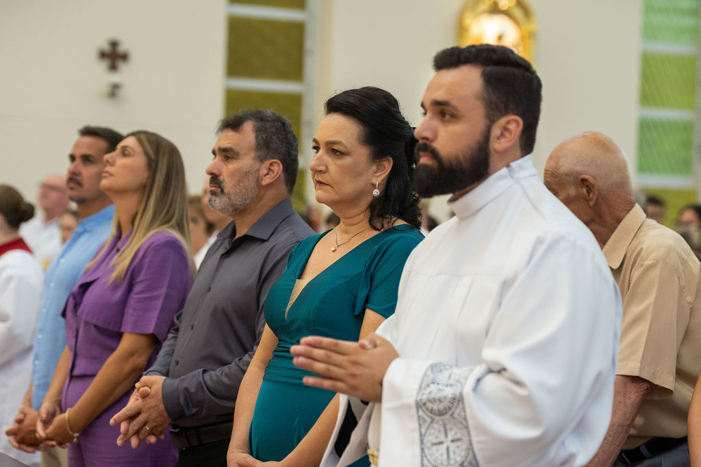 Profissão perpétua e Diaconado do Fr. Tiago Junior Waier