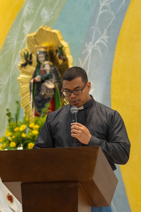 Profissão perpétua e Diaconado do Fr. Tiago Junior Waier