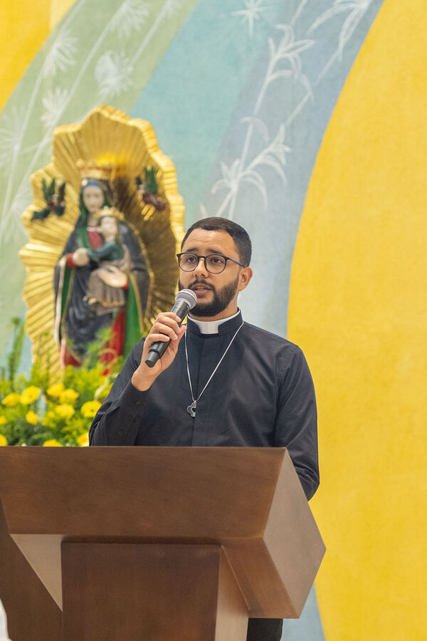 Profissão perpétua e Diaconado do Fr. Tiago Junior Waier