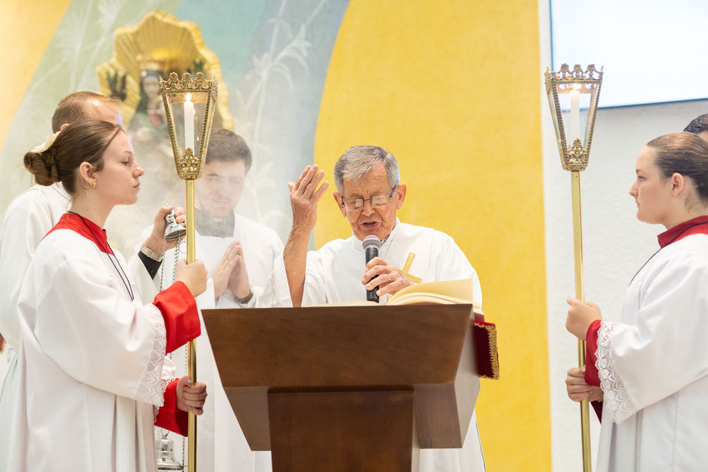 Profissão perpétua e Diaconado do Fr. Tiago Junior Waier