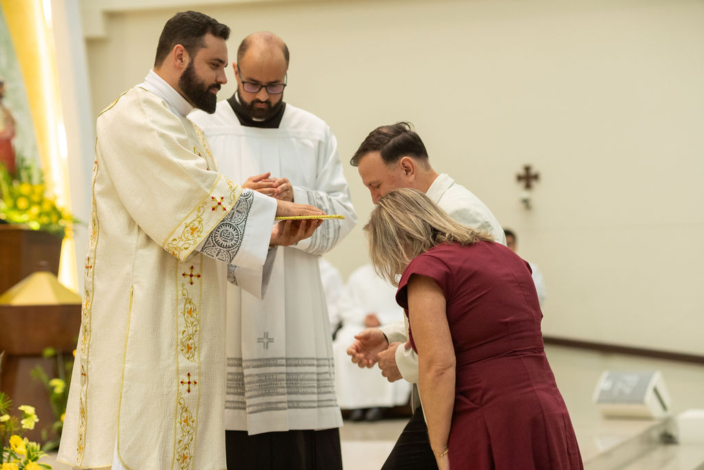 Profissão perpétua e Diaconado do Fr. Tiago Junior Waier