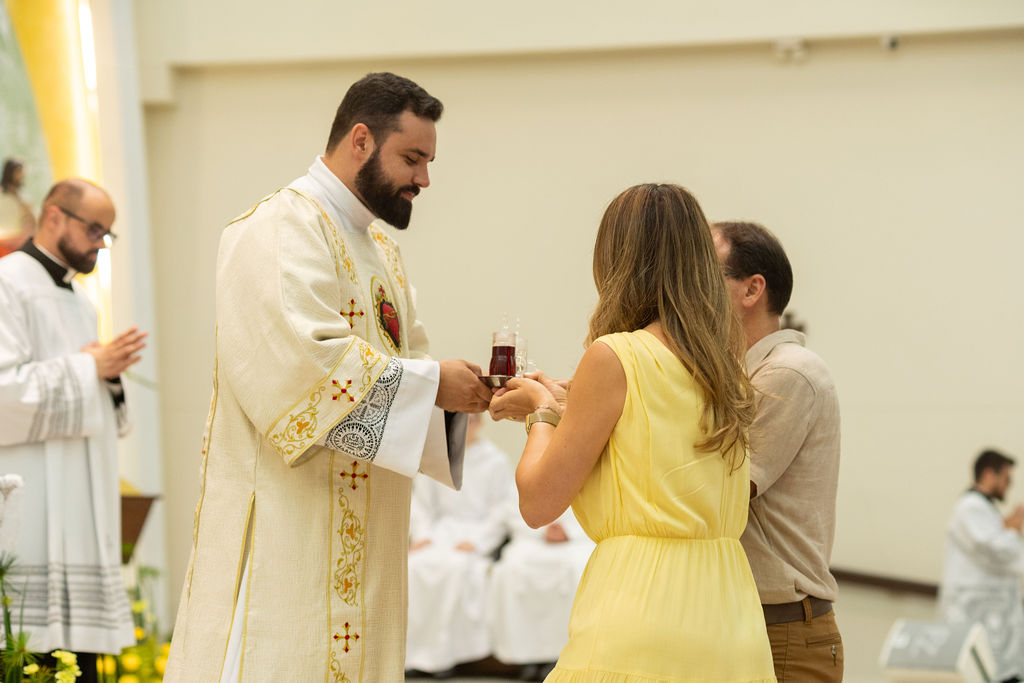 Profissão perpétua e Diaconado do Fr. Tiago Junior Waier