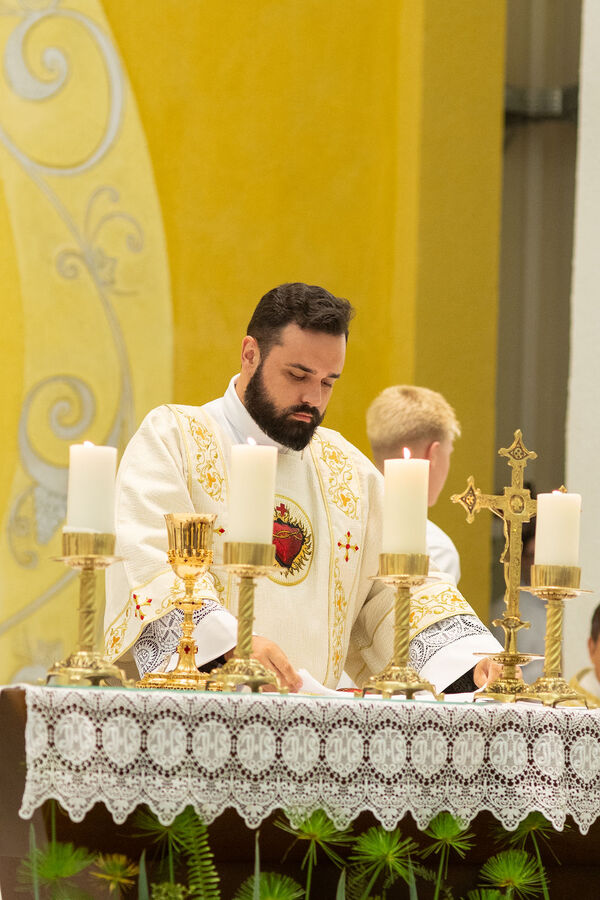 Profissão perpétua e Diaconado do Fr. Tiago Junior Waier