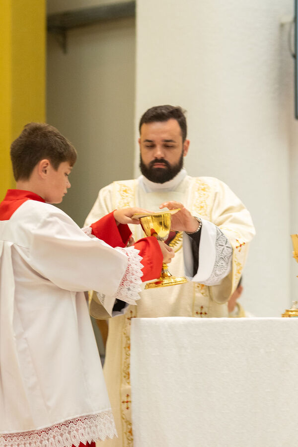 Profissão perpétua e Diaconado do Fr. Tiago Junior Waier