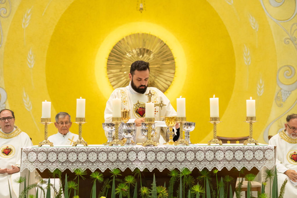 Profissão perpétua e Diaconado do Fr. Tiago Junior Waier
