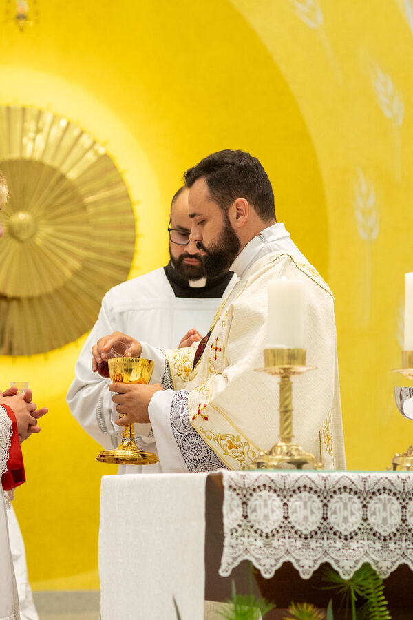 Profissão perpétua e Diaconado do Fr. Tiago Junior Waier