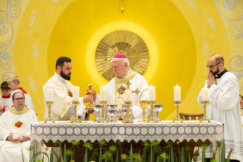 Profissão perpétua e Diaconado do Fr. Tiago Junior Waier
