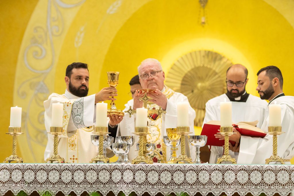 Profissão perpétua e Diaconado do Fr. Tiago Junior Waier