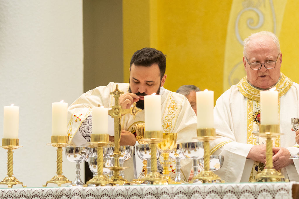 Profissão perpétua e Diaconado do Fr. Tiago Junior Waier