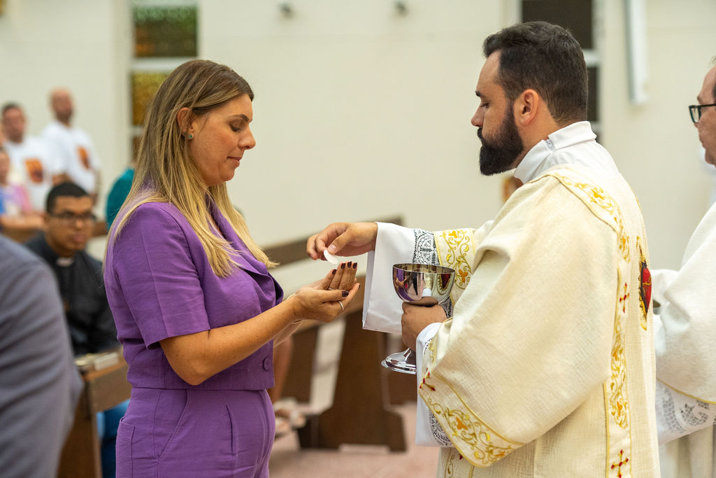 Profissão perpétua e Diaconado do Fr. Tiago Junior Waier
