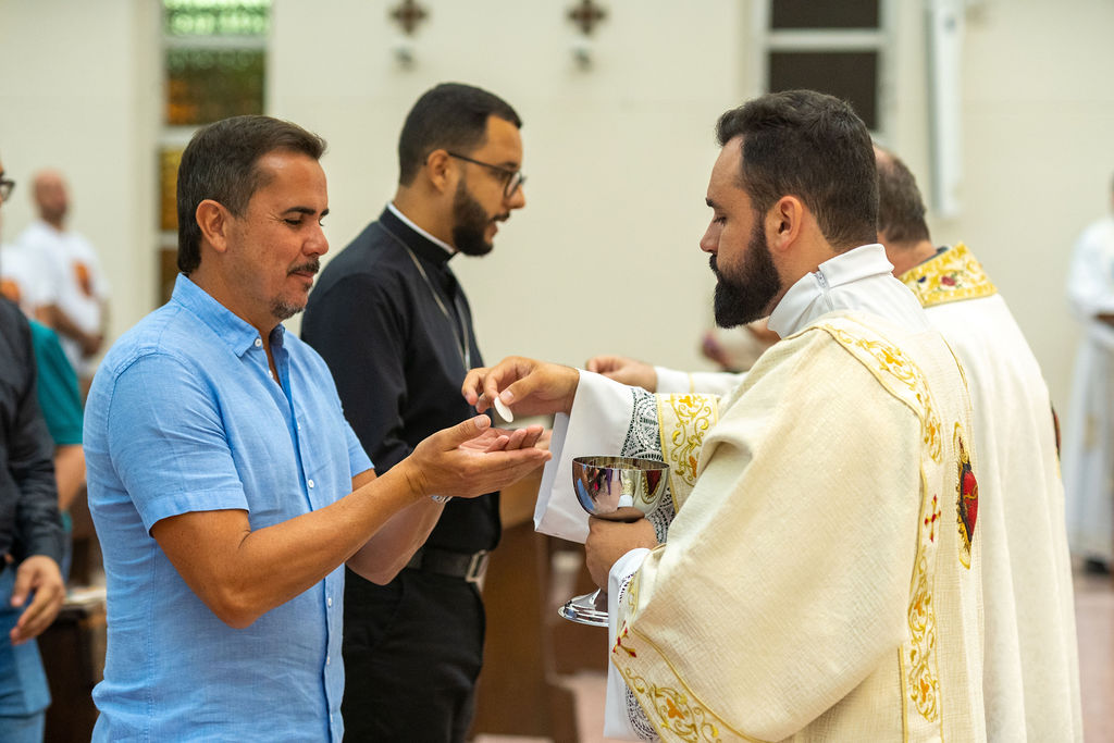 Profissão perpétua e Diaconado do Fr. Tiago Junior Waier