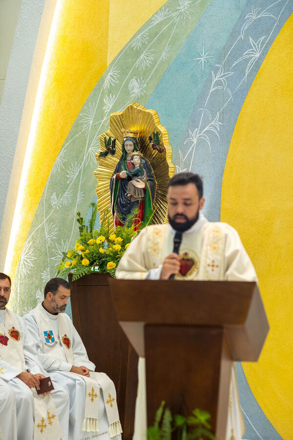 Profissão perpétua e Diaconado do Fr. Tiago Junior Waier
