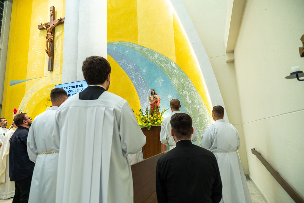 Profissão perpétua e Diaconado do Fr. Tiago Junior Waier