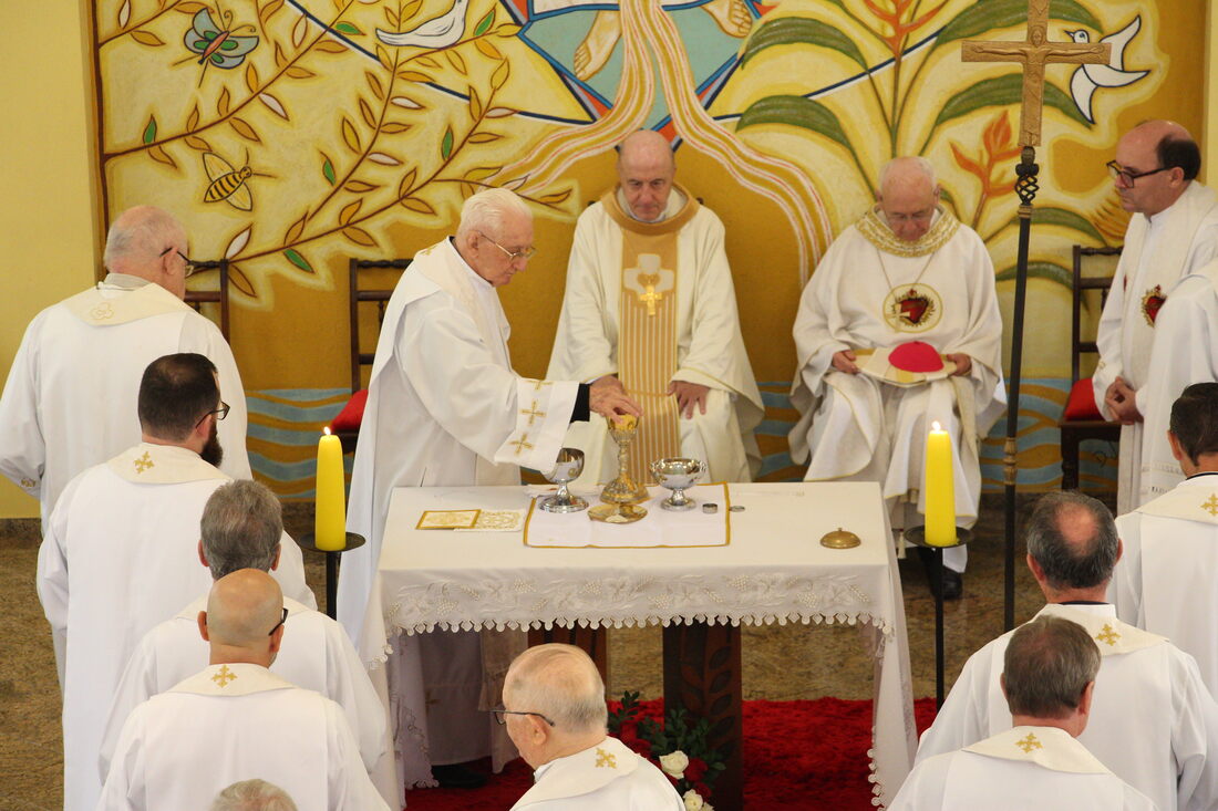 Província BRM celebra a Solenidade do Sagrado Coração de Jesus com encontro de formandos e religiosos