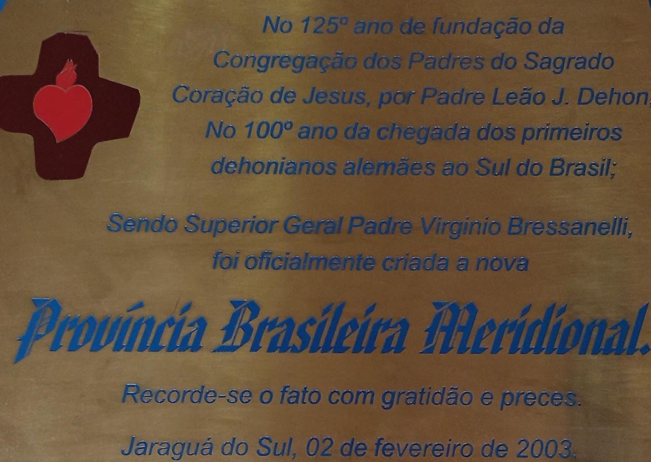 Louvemos a Deus pelos 20 Anos da criação de nossa Província.