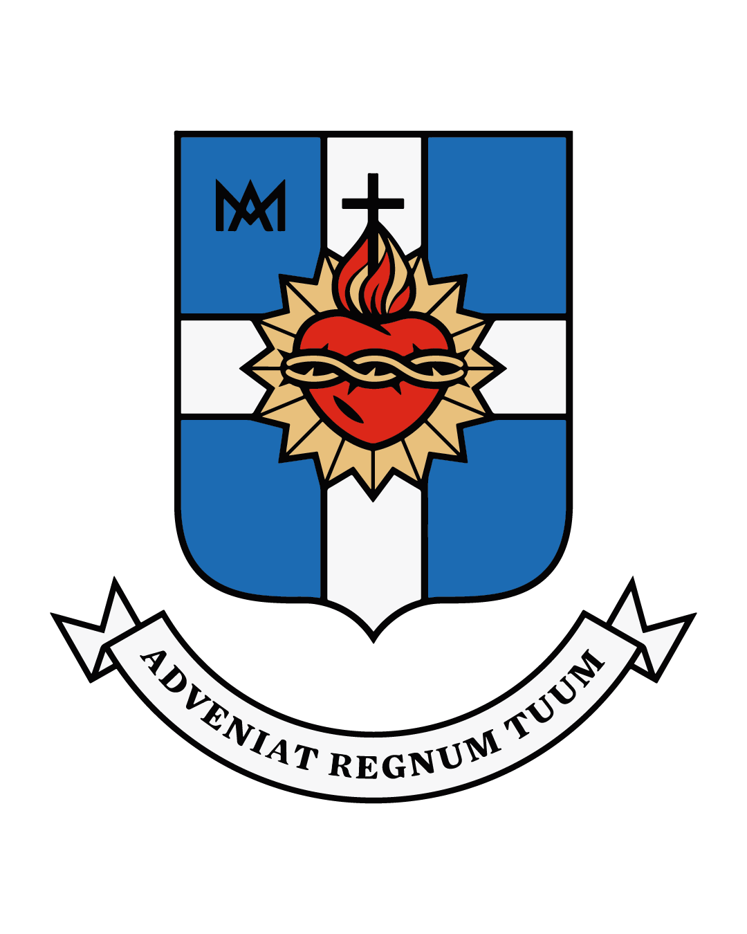 Brasão Oficial da Congregação dos Sacerdotes do Sagrado Coração de Jesus
