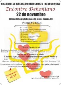 II Encontro da Família Dehoniana.