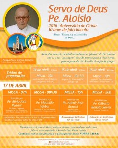 Missa Tríduo Preparação - 17/04/2016 - Pe. Aloísio