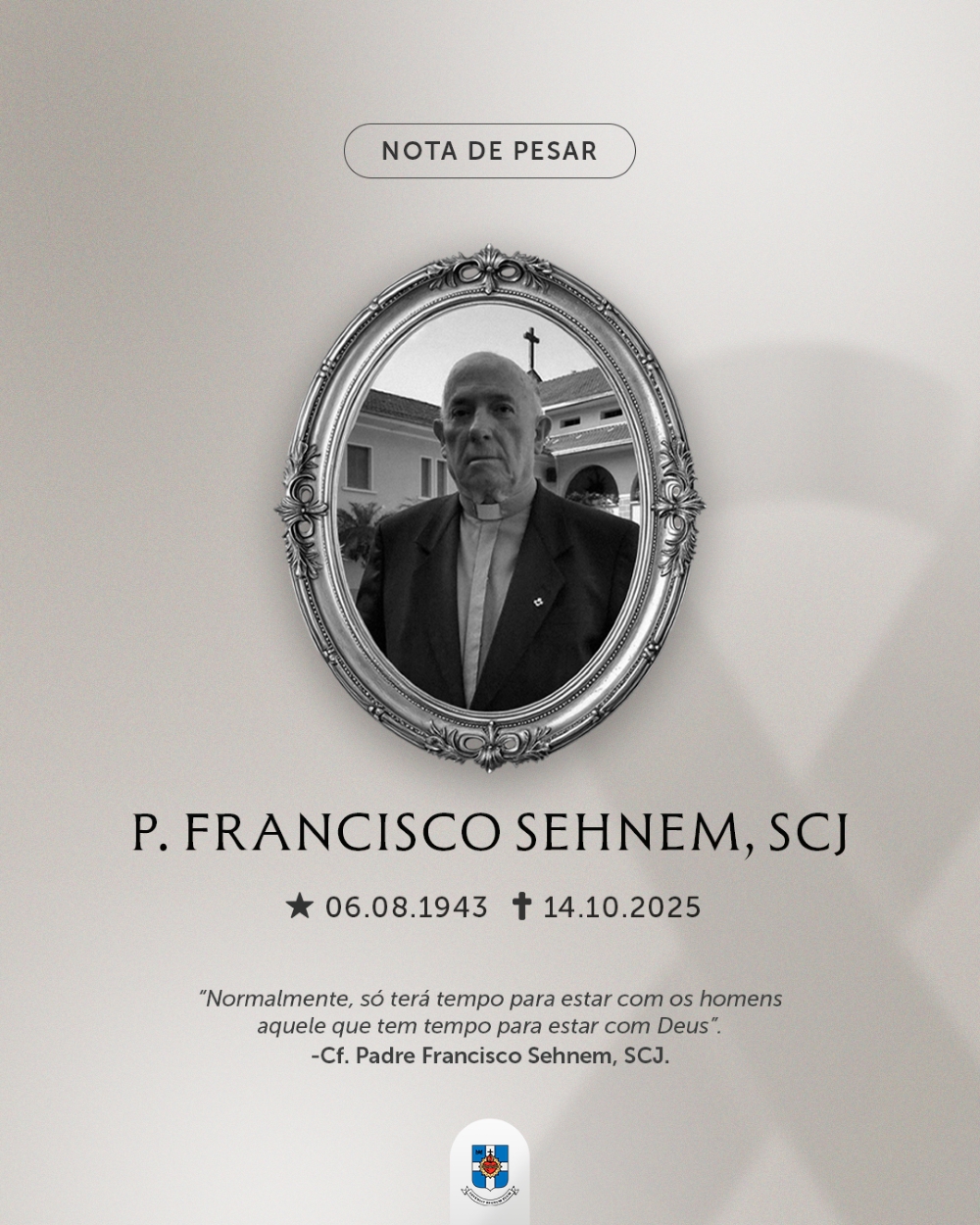 Pe. Francisco Sehnem, SCJ