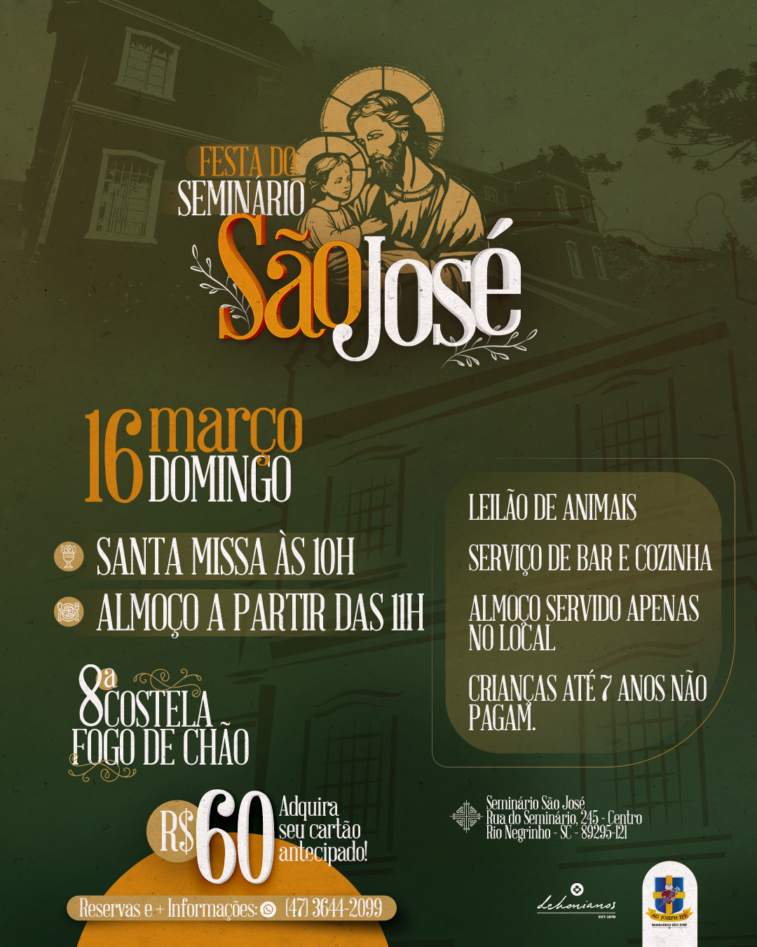 Festa do Seminário São José | Rio Negrinho-SC