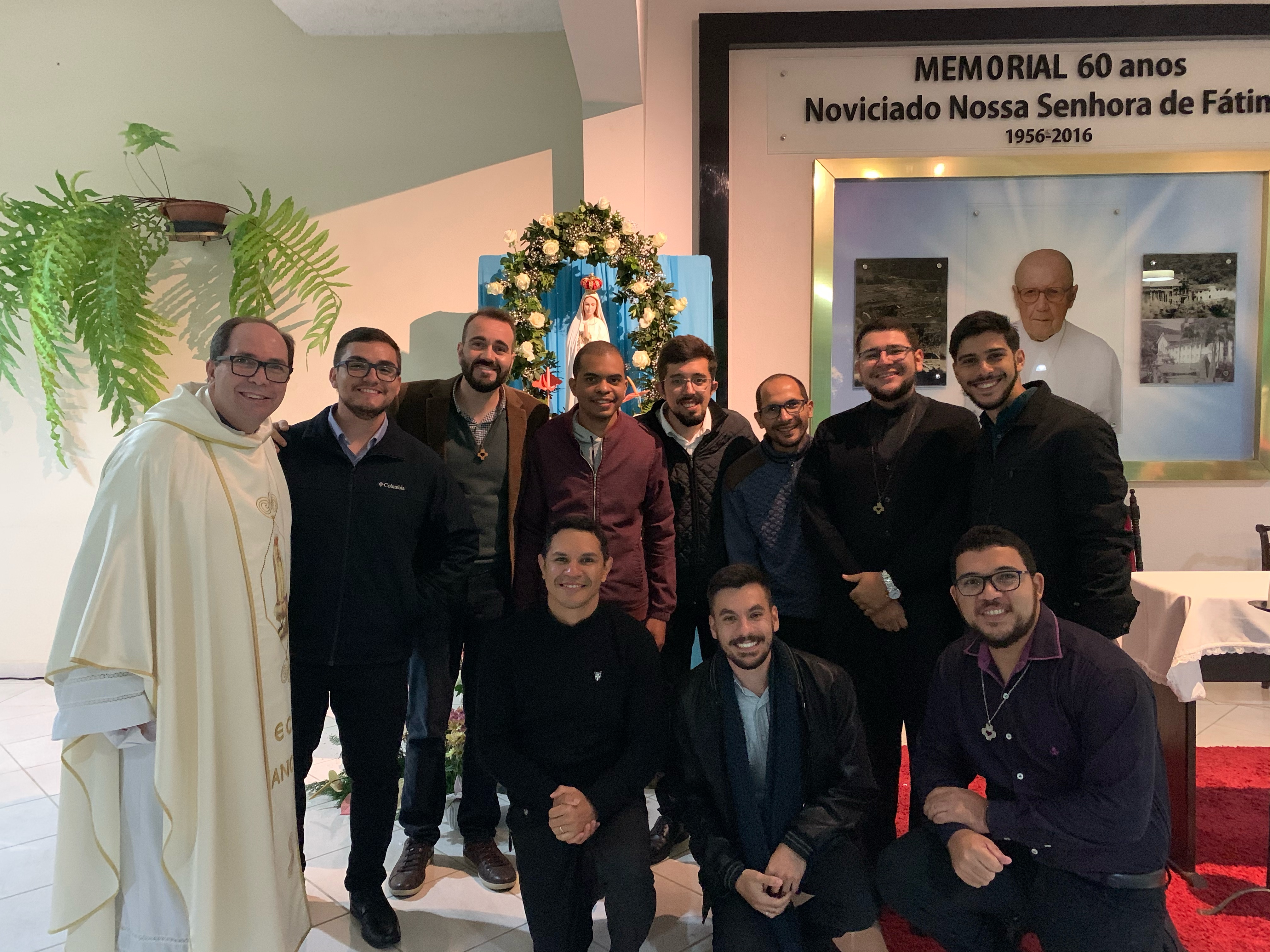 Superior Provincial preside Missa no Noviciado